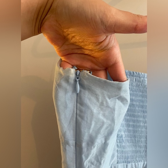 Gianni Bini Light Blue A Line Dress - Picture 3 of 5